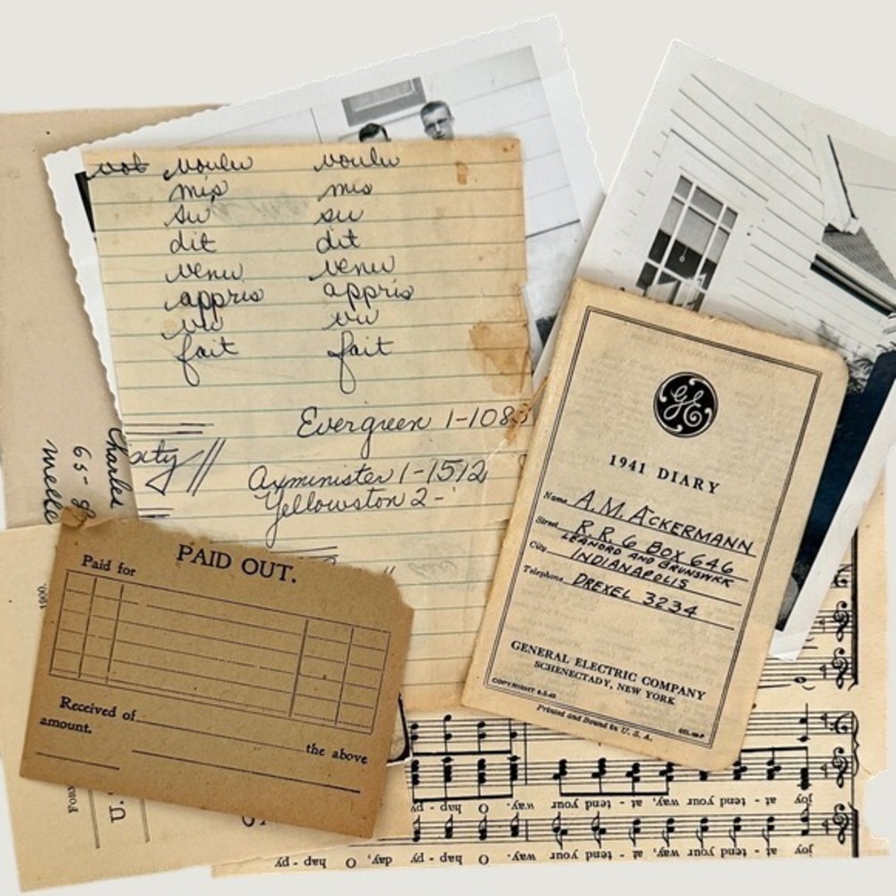 25 Piece Neutral Color Vintage Paper Ephemera Jack for Junk Journals and More - Picture 4 of 6